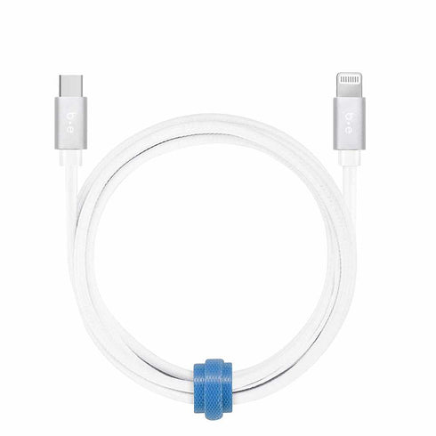 Blu Element Braided Charge/Sync USB-C to Lightning 4ft
